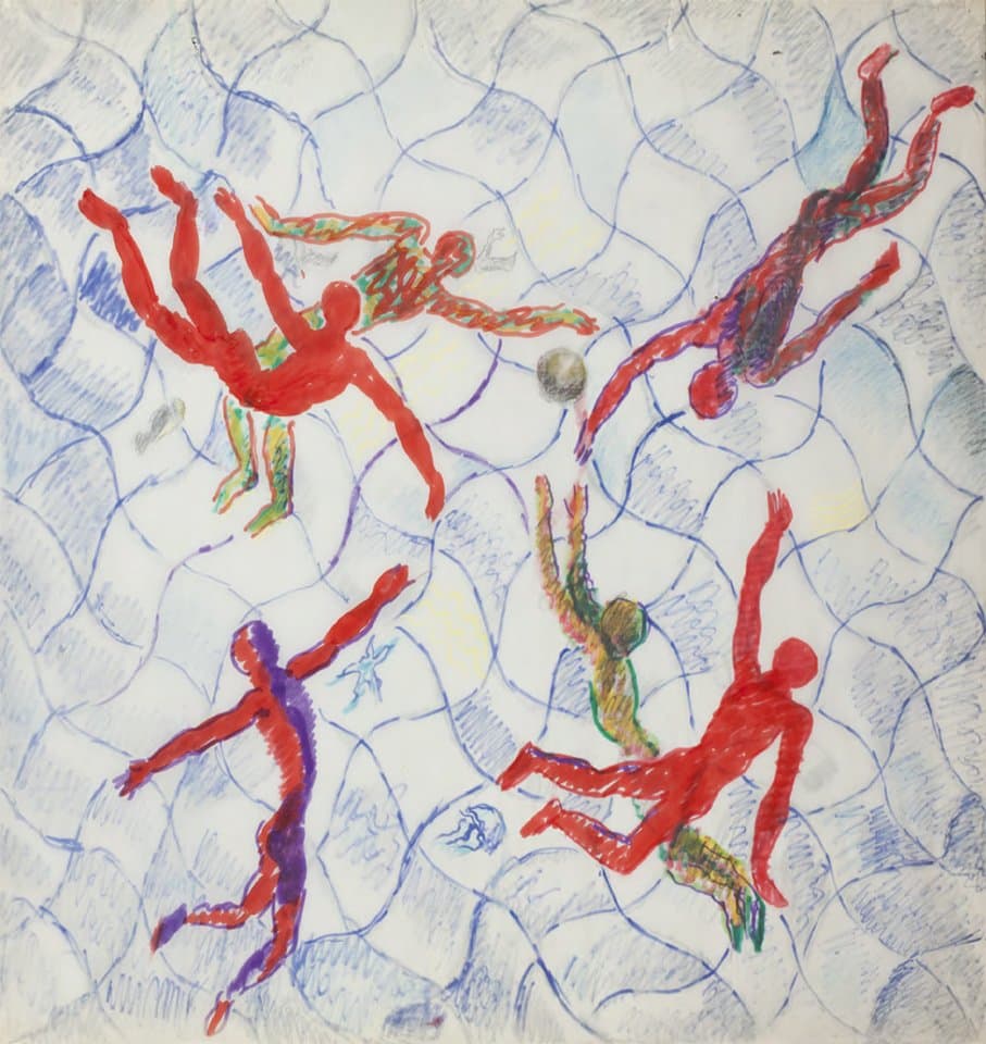 Ескіз гобелену «Водне поло»