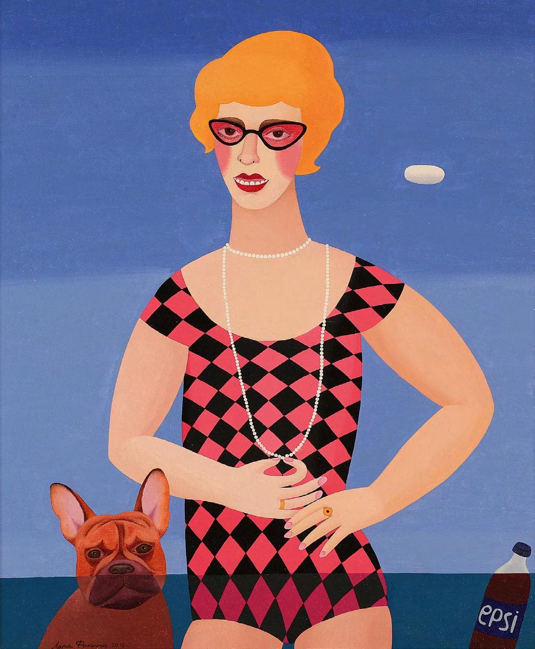 Жінка з песиком