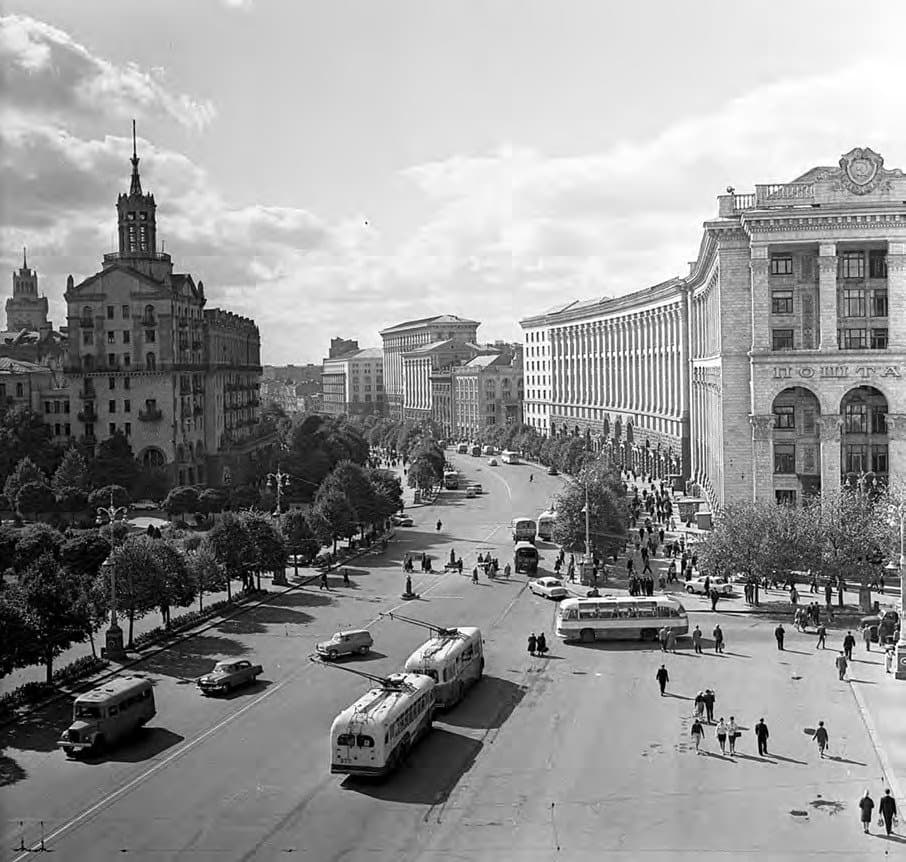 І. ПАП Хрещатик і площа Калініна. Київ