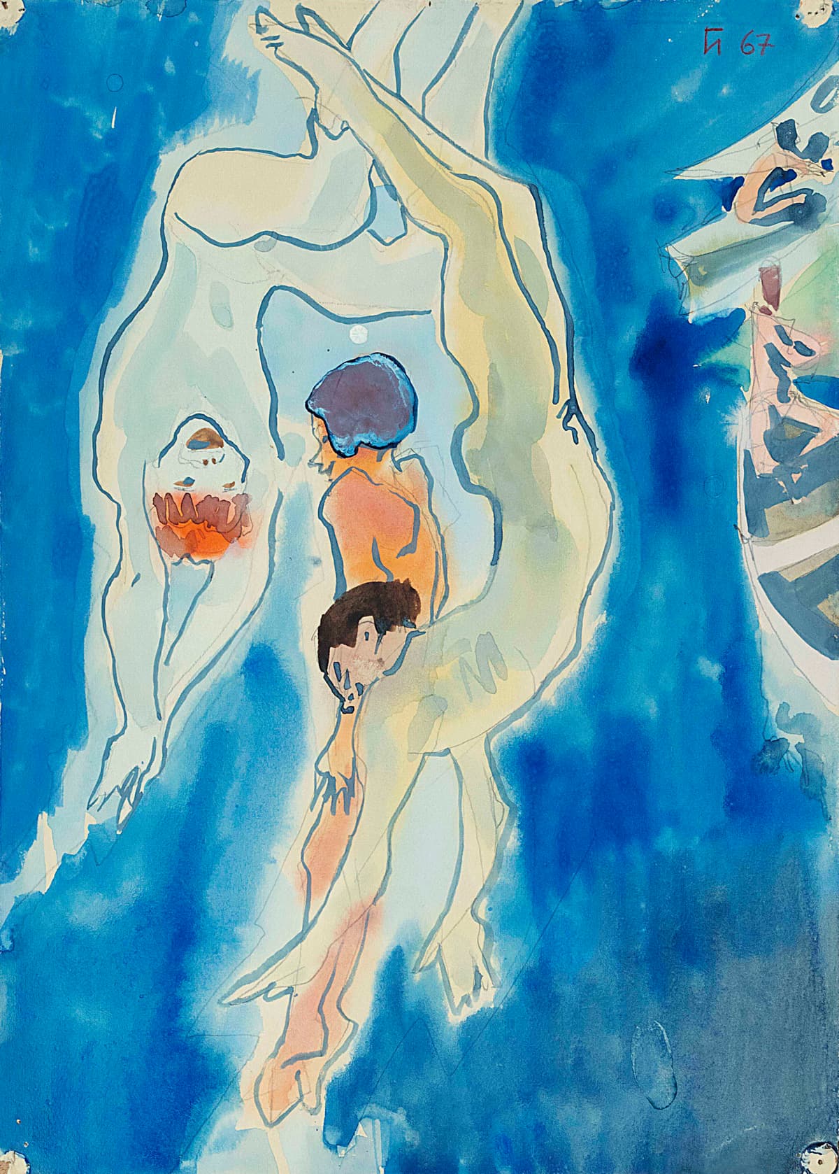 Ескіз роботи «Хлопчаки»