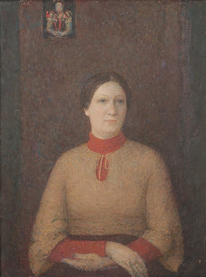 Портрет художниці Мещерякової Г. С. 