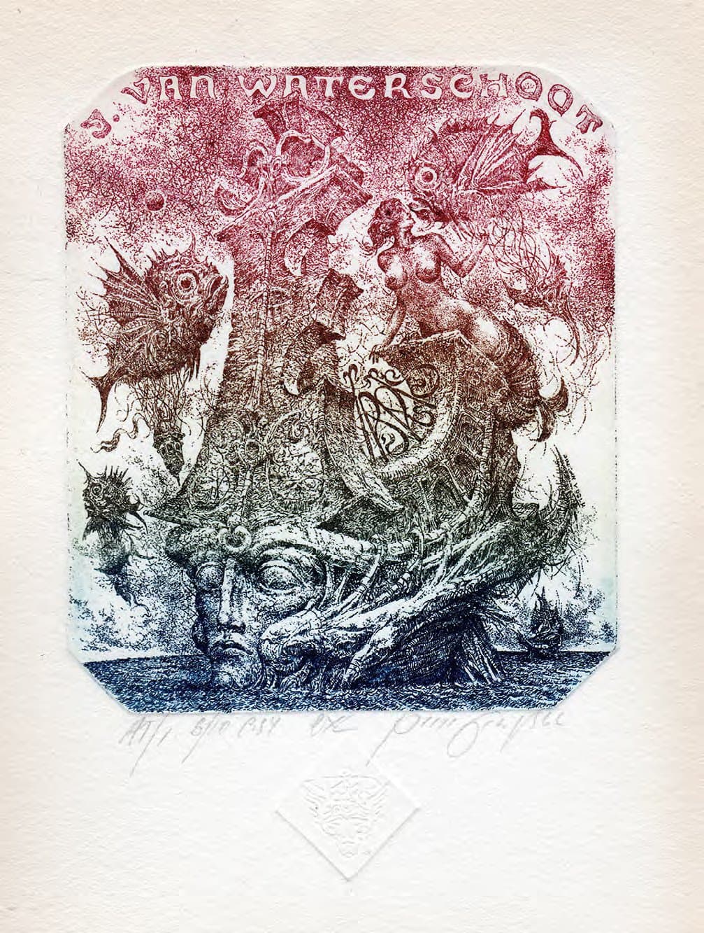 [Ex libris] J. Van Waterschoot