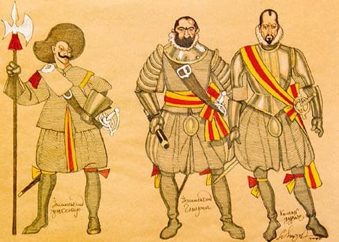 Ескізи костюмів до спектаклю «Урус-Шайтан»