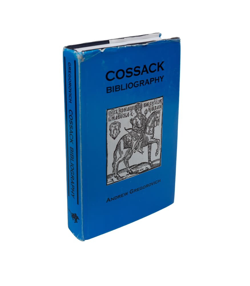 Gregorovich A. Cossack Bibliography. A Selected Bibliography of the Zaporozhian and other Cossacks of Ukraine, the Don Cossacks of Russia and the Kuban Cossacks