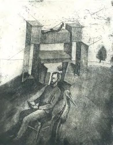 Той, що читає, і птах