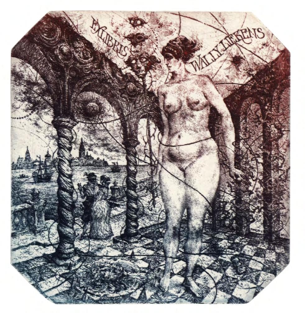 Ex-libris Wally Liekens