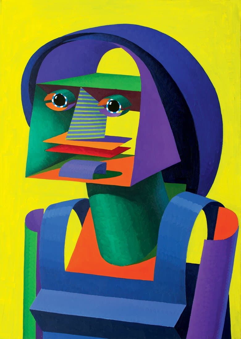 Хроматизована жіноча конструкція розмірності 2,5