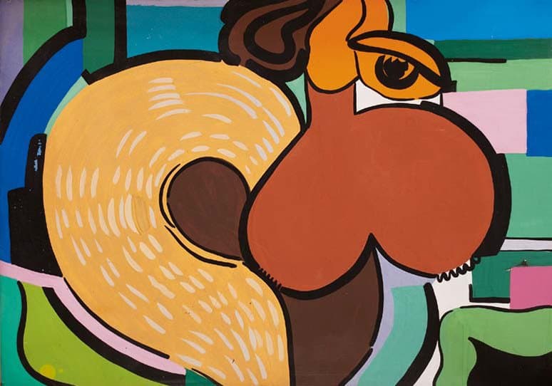 Композиція з жінкою