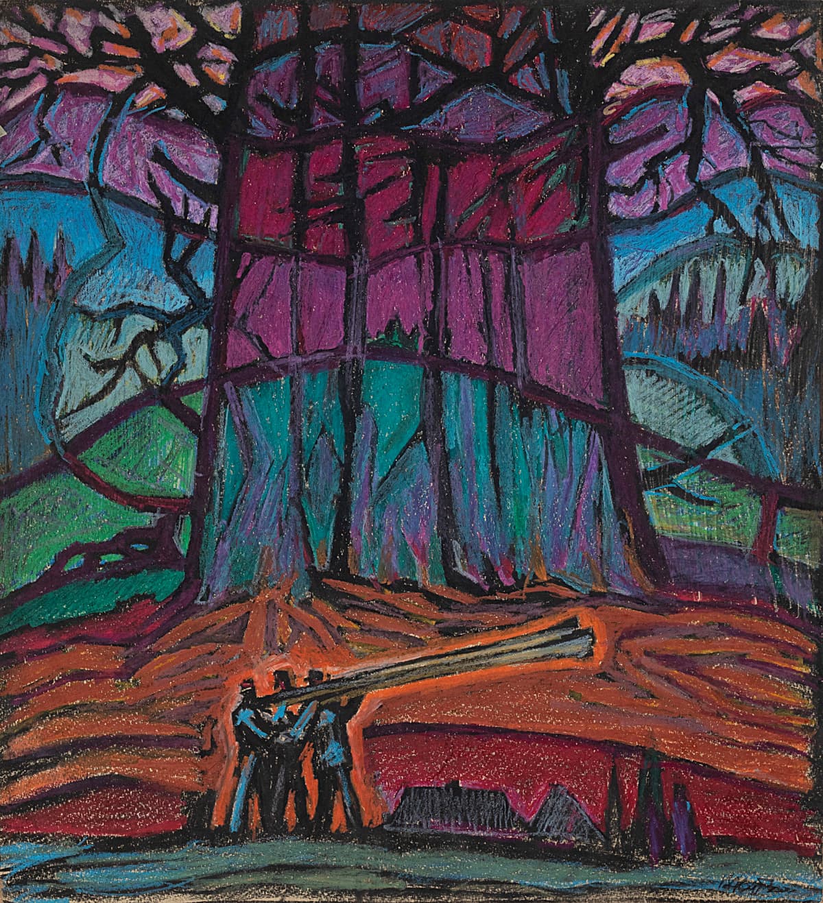 Із циклу «Гірський пейзаж»