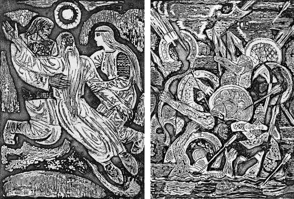 Ілюстрації до повісті І. Франка «Захар Беркут»