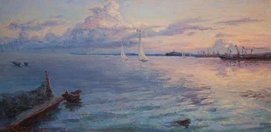 Керченська протока. Вид на Митридат