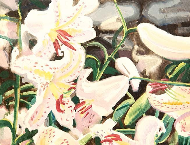 Лілеї. Із серіі «Хабарі»