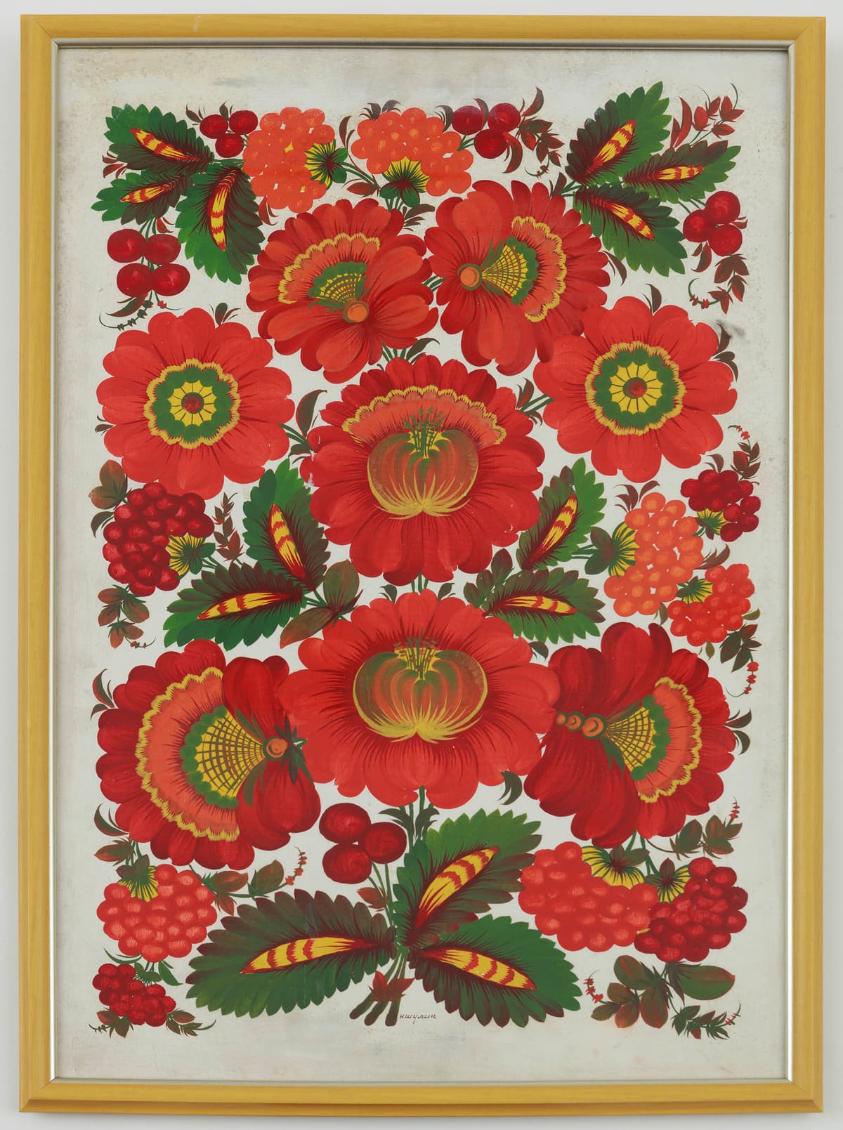 Калина і квіти