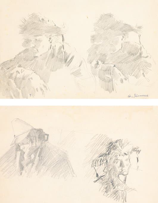 Ескізи до портрету