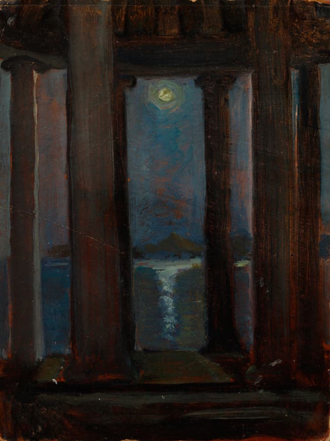 Над морем. Колонада Воронцовського палацу