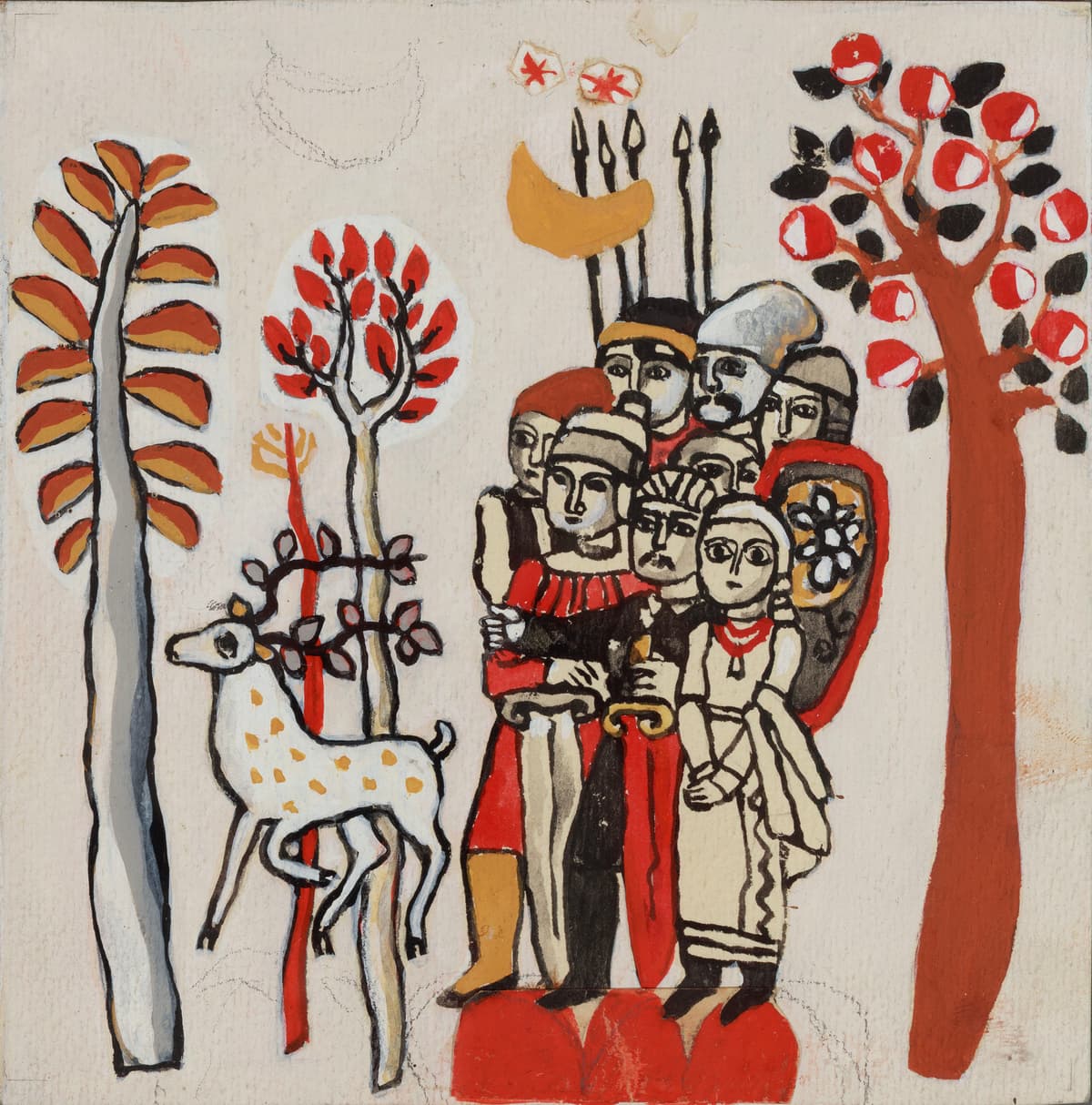 Ескіз гобелена «Кий»